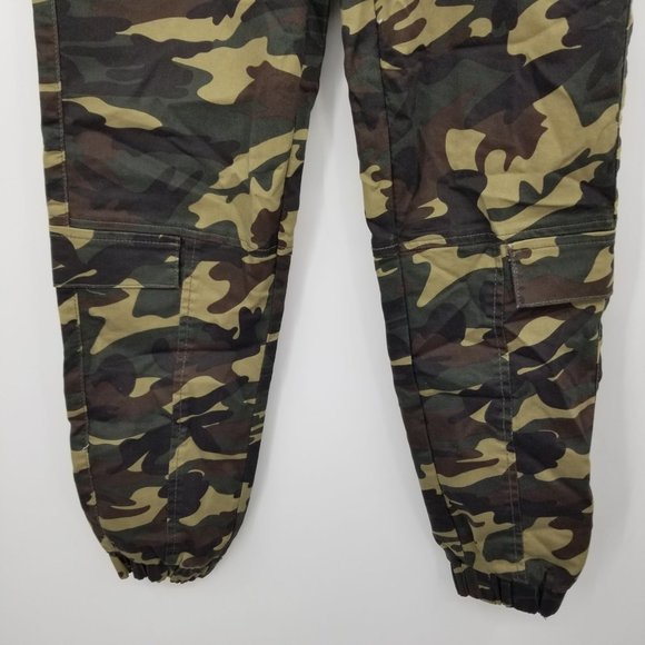 NWT VIP Jeans High Rise Baggy Fit Camouflage Joggers Size 1/2 - Picture 11 of 14